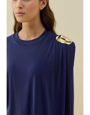 lacivert doha elbise 3