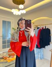 nar çiçeği frill gömlek 3