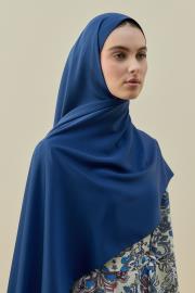 lacivert vintage şal