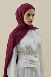 bordo vintage şal 2