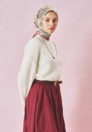 pınk dream cındırella dream desen floş eşarp