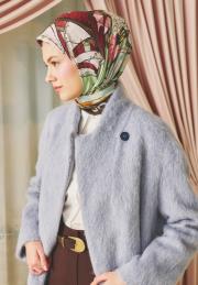 coffe cream cındırella dream desen floş eşarp