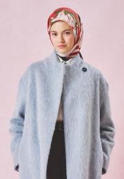 lavender gar tales of love desen floş eşarp