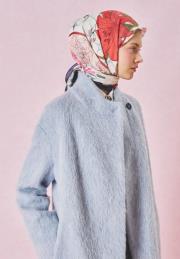 lavender gar tales of love desen floş eşarp 2