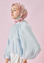 blush tales of love desen floş eşarp 3