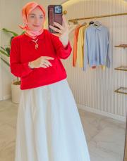 kırmızı 1790 basıc triko 3