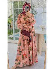 pudra malibu elbise 2