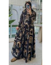 siyah malibu elbise 3