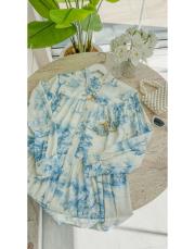 buz mavi marakeş elbise