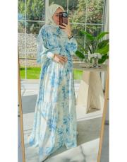 buz mavi marakeş elbise 2