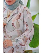 soft yeşil nil desen gömlek 3