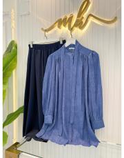lacivert new pantolon etek