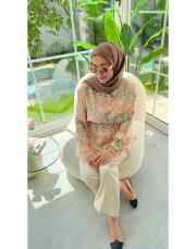 somon helen batik desen gömlek