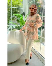 somon helen batik desen gömlek 2