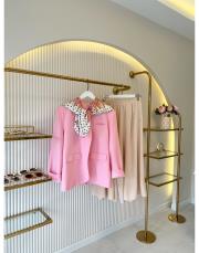 pembe pop blazer ceket 3