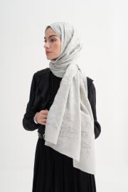 gümüş blok desen rina şal