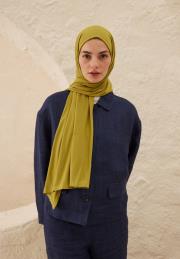 yağ yeşili penye şal